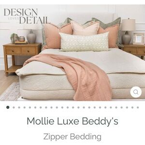 Beddy’s Mollie Luxe- King Zip Base (color as shown in photos)